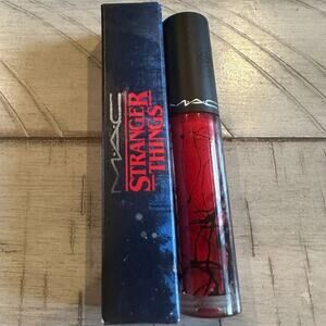 mac x stranger things rockin robin lipstick